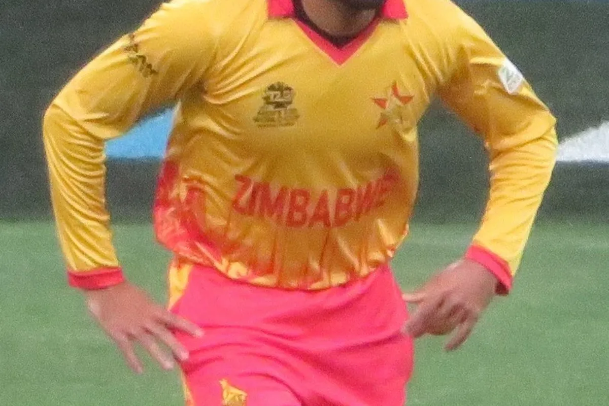 Sikandar Raza in Zimbabwe colours