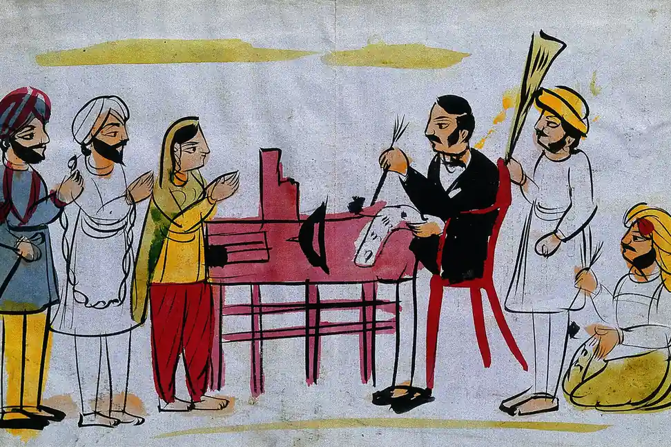 A courtroom in India