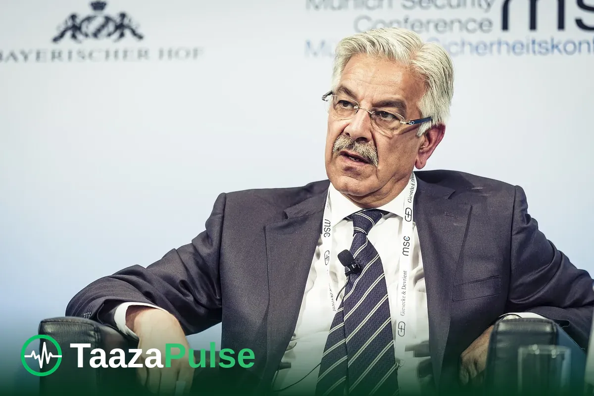 Defence Minister Khawaja Muhammad Asif speaking at the Munich Security Conference (photo: Wikimedia Commons)