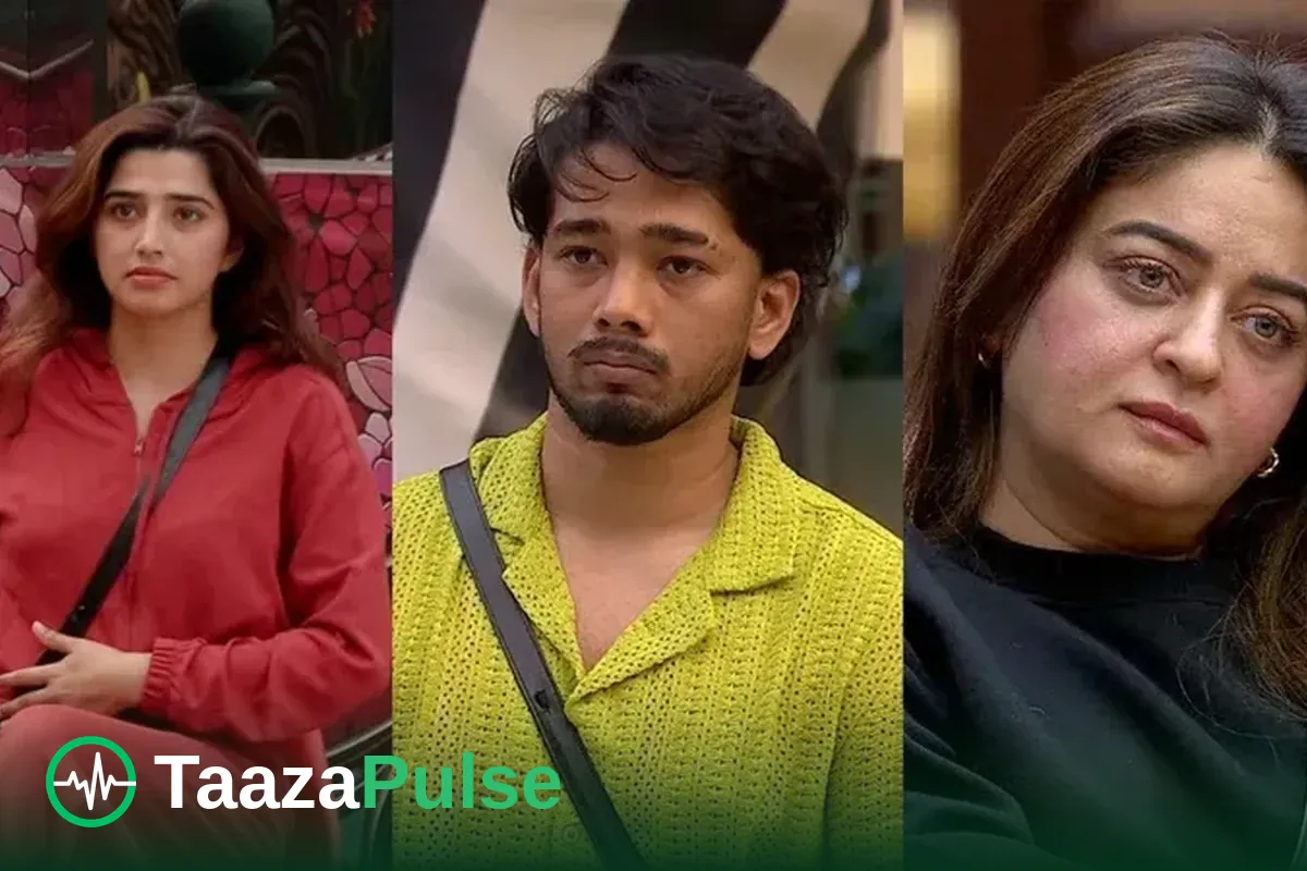 Bigg Boss 20 episode 53: Love Gill, ScoutOP and Mahhi Vij during the nomination task