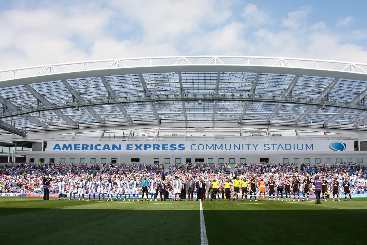 The Amex Stadium in Brighton, home of Brighton and Hove Albion