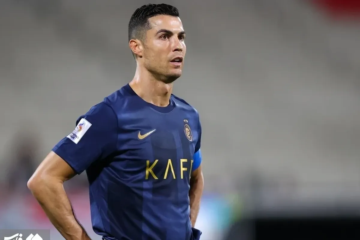 Cristiano Ronaldo in an Al-Nassr kit in a 2023 file photo