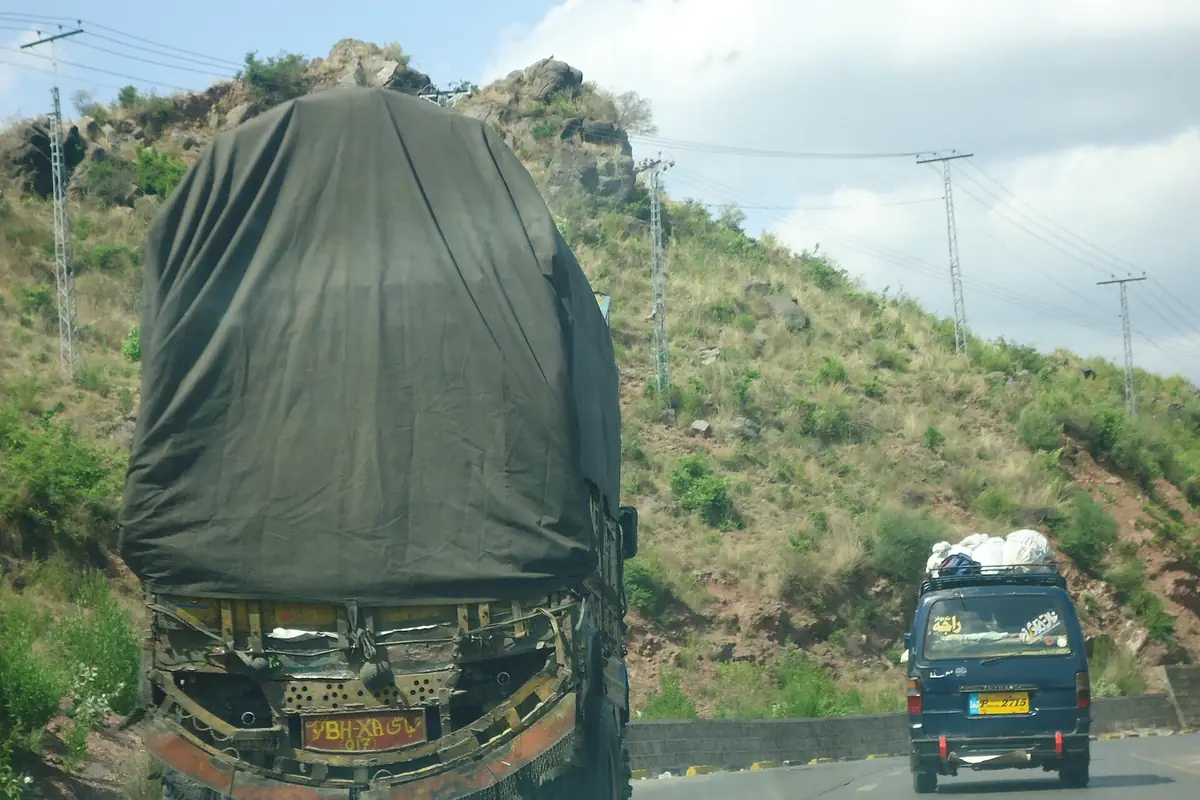 Goods transport vehicles in Pakistan