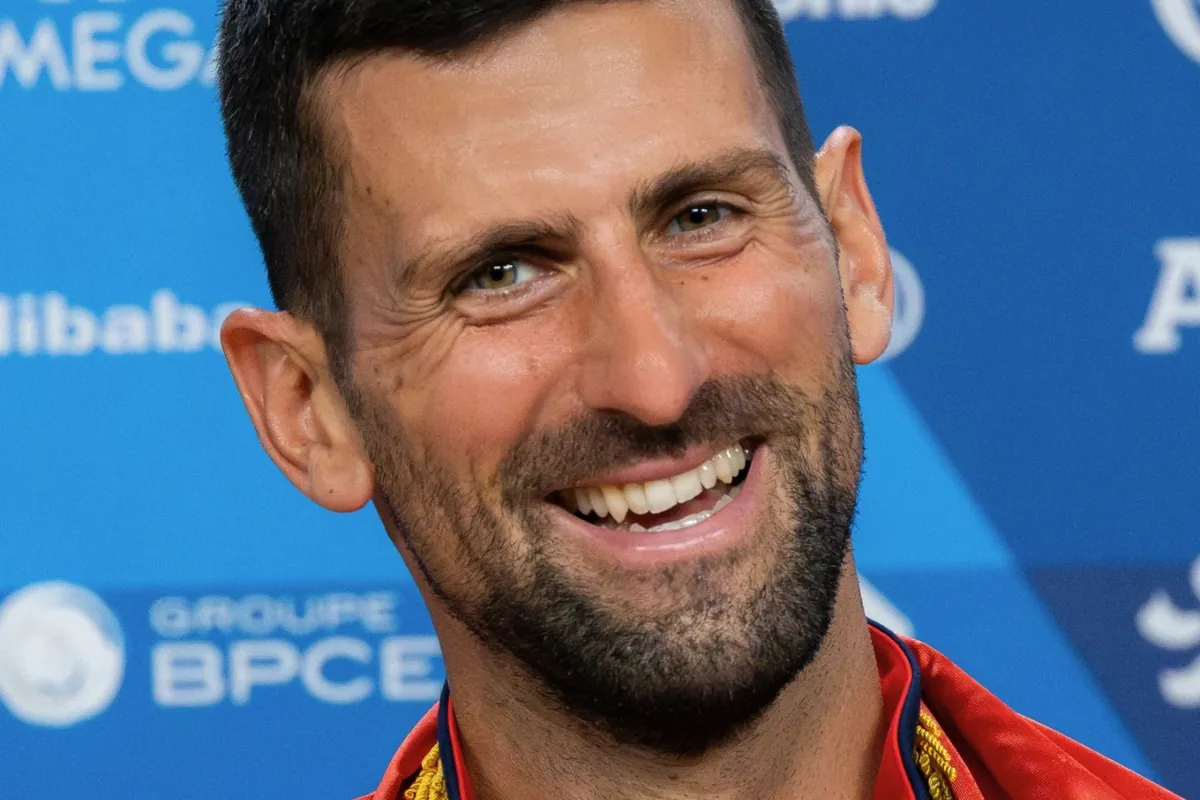 Novak Djokovic at the Paris 2024 Olympics in a file photo