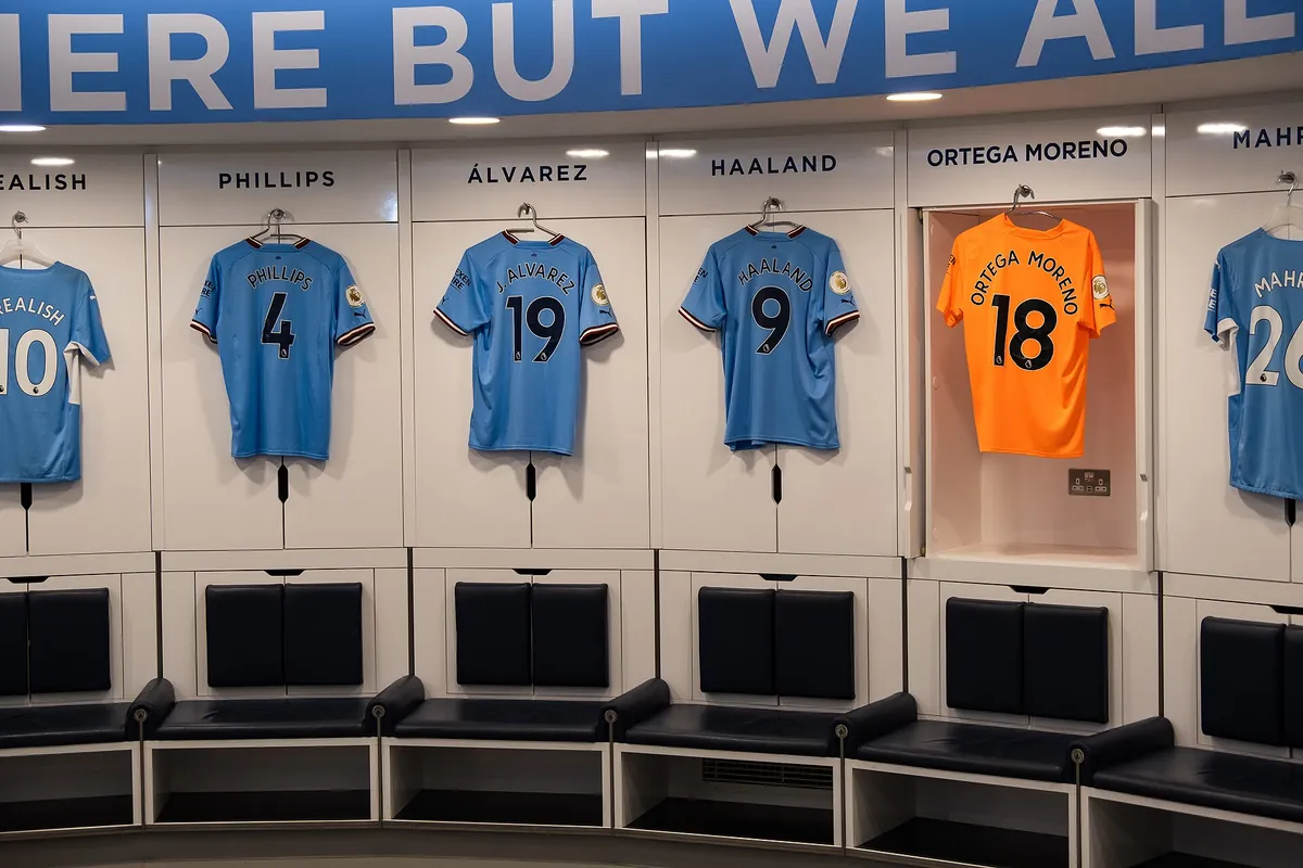 Inside the Etihad Stadium during a match