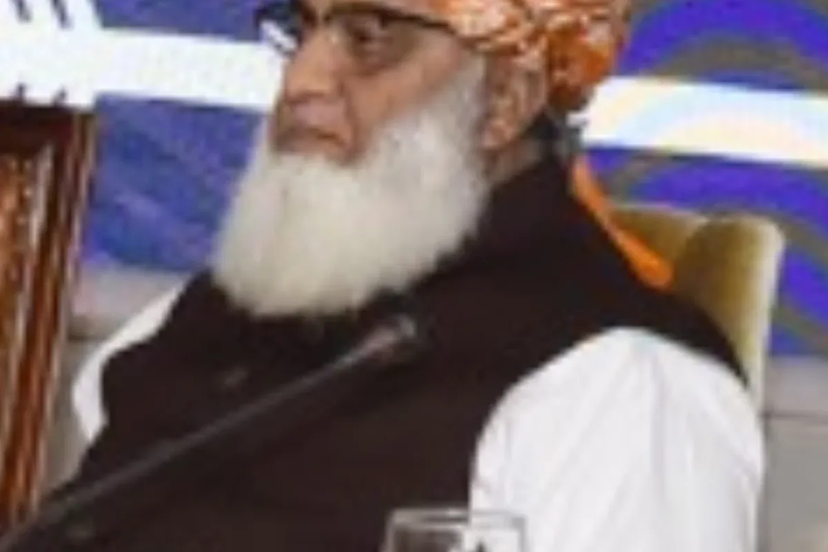 JUI-F chief Maulana Fazlur Rehman (photo: Wikimedia Commons)