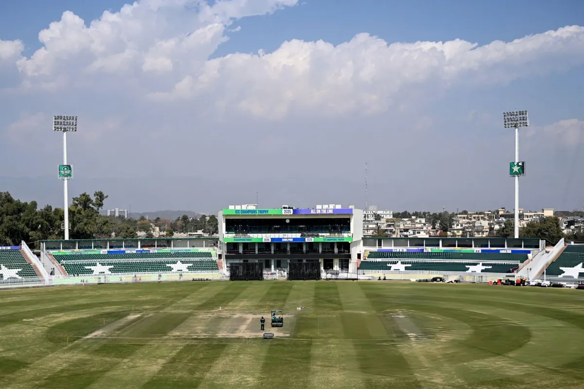 Rawalpindi Cricket Stadium during the 2025 Champions Trophy