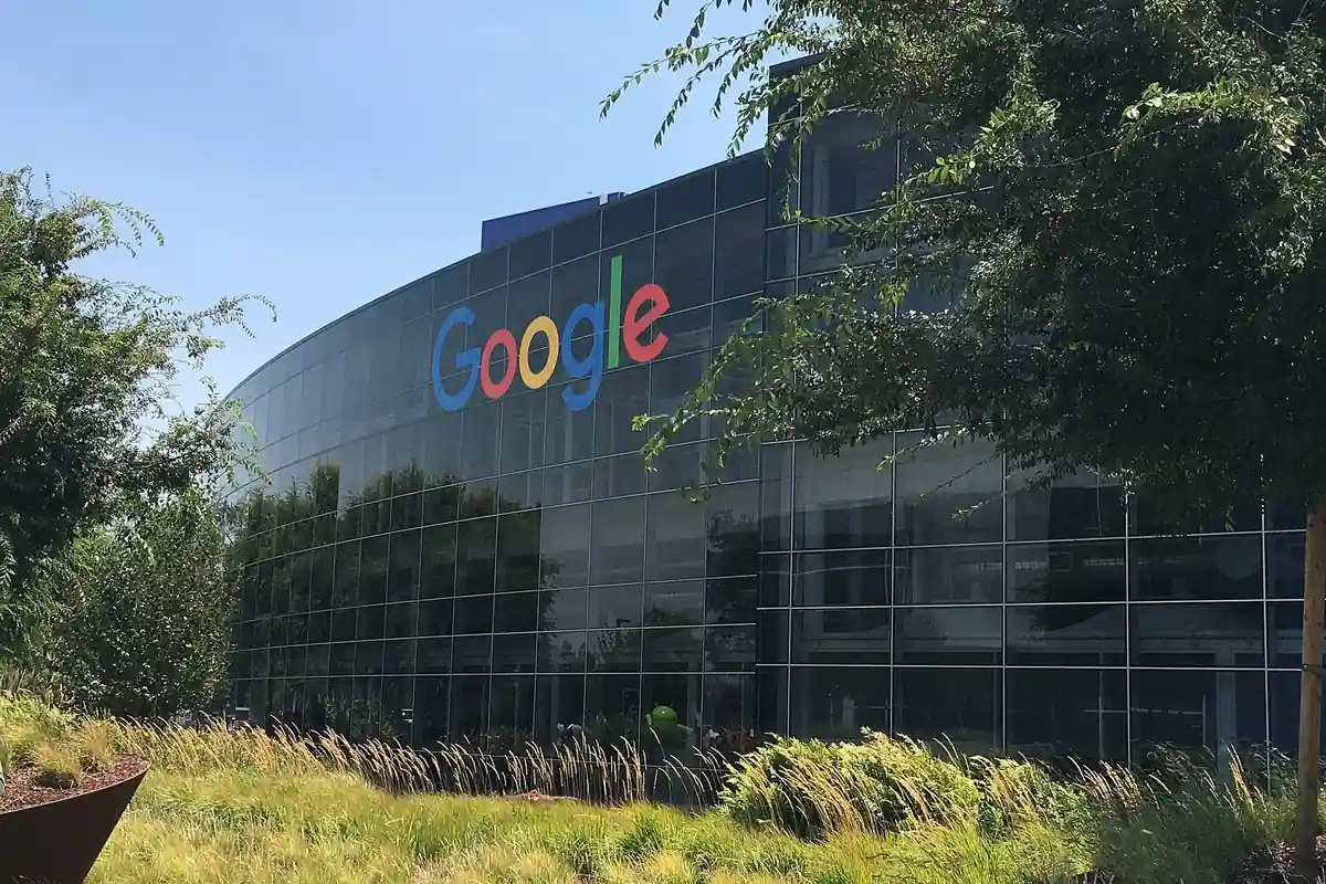 Google headquarters buildings, the Googleplex in California