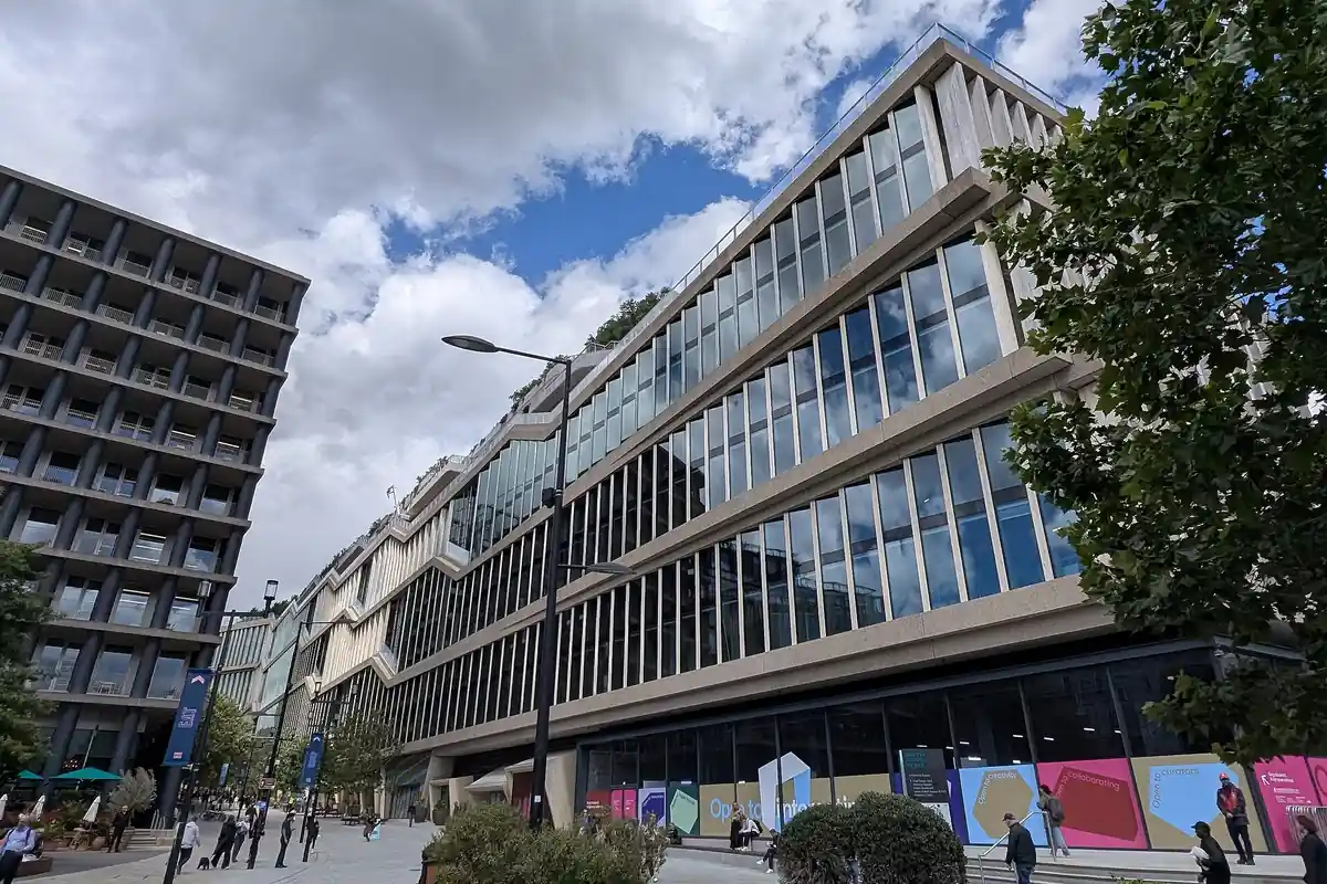 King's Cross in London, near Google DeepMind's headquarters