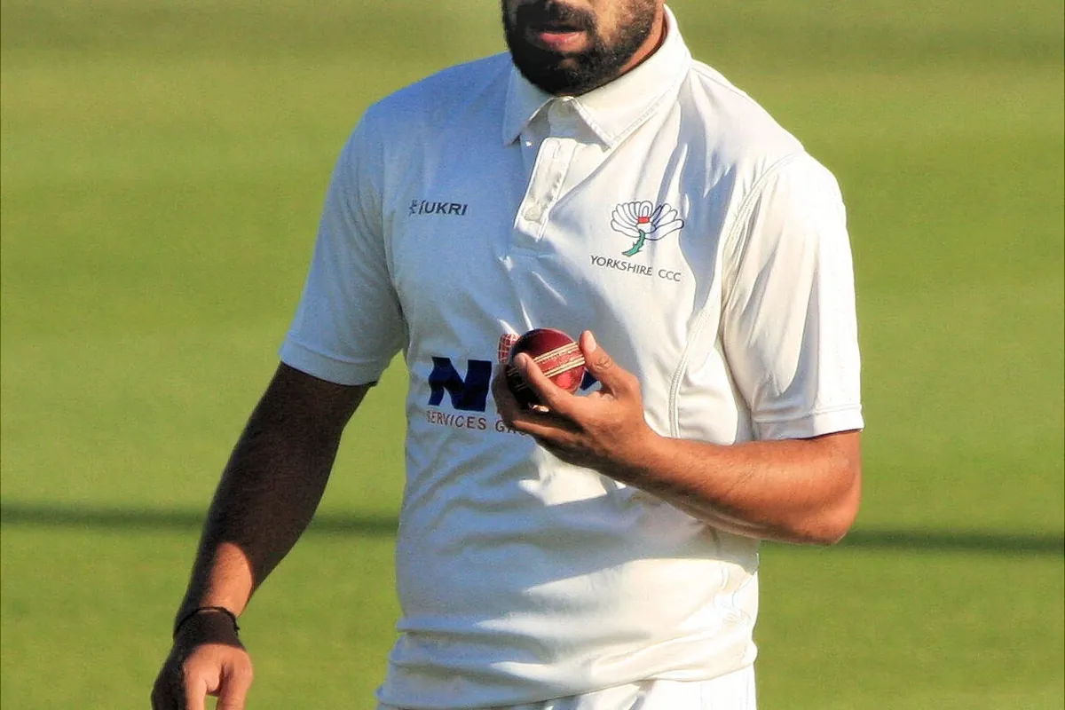 Haris Rauf during his county cricket stint