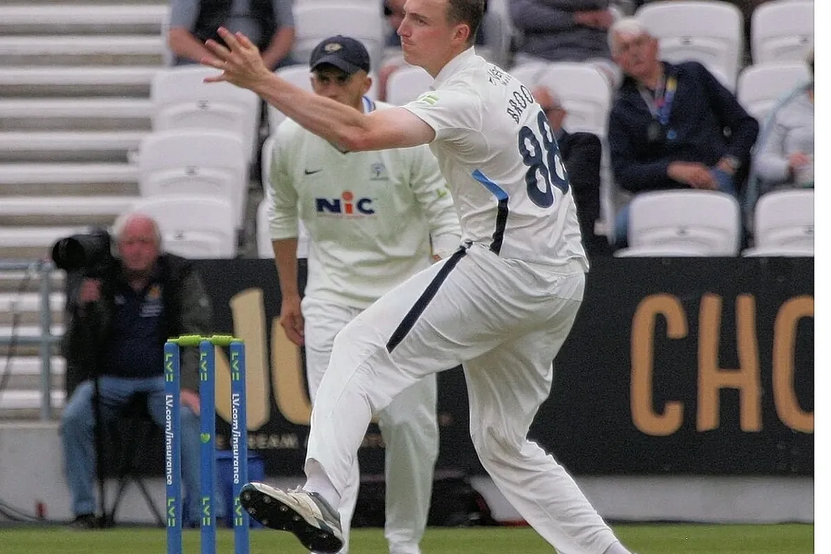 Harry Brook fielding for England