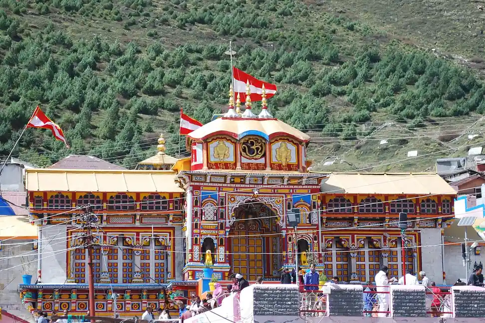 The Badrinath temple in Uttarakhand