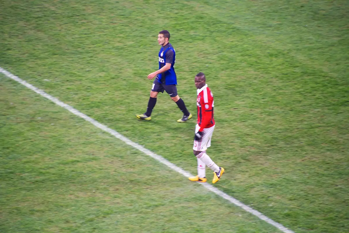Inter Milan in derby action in a 2013 file photo