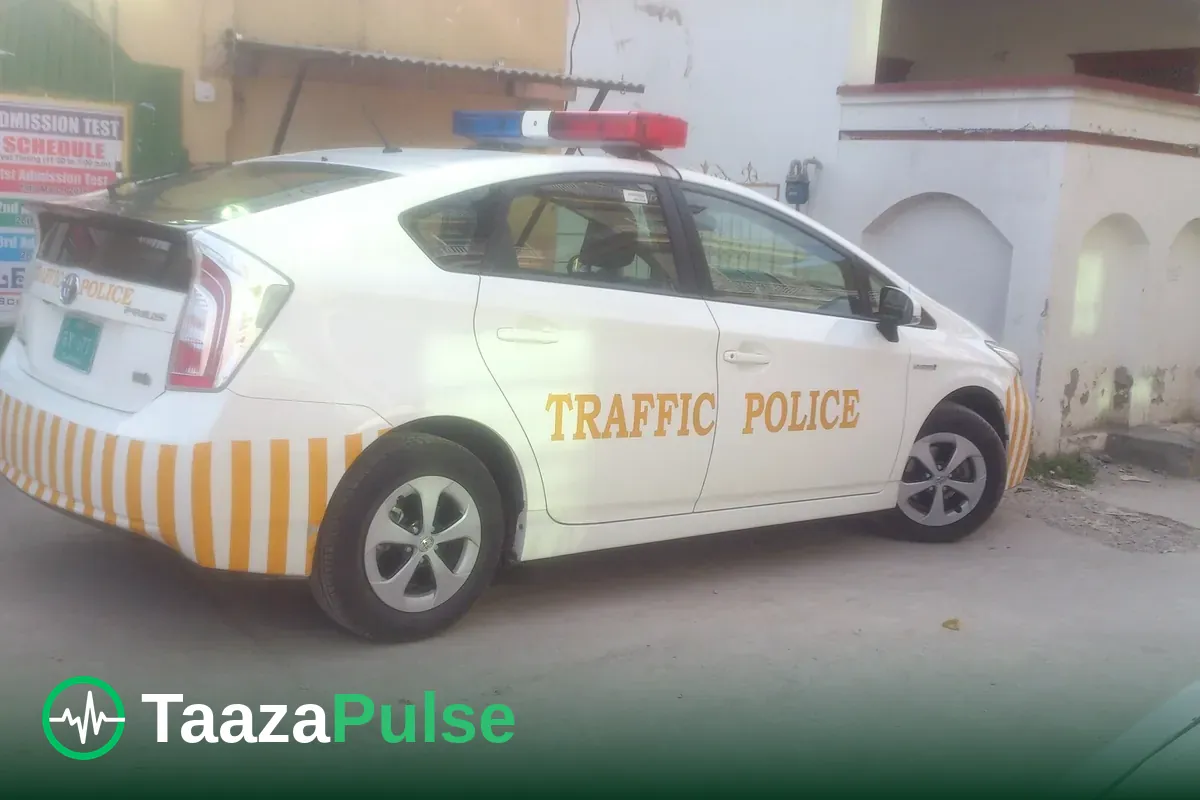 Islamabad Traffic Police patrol car
