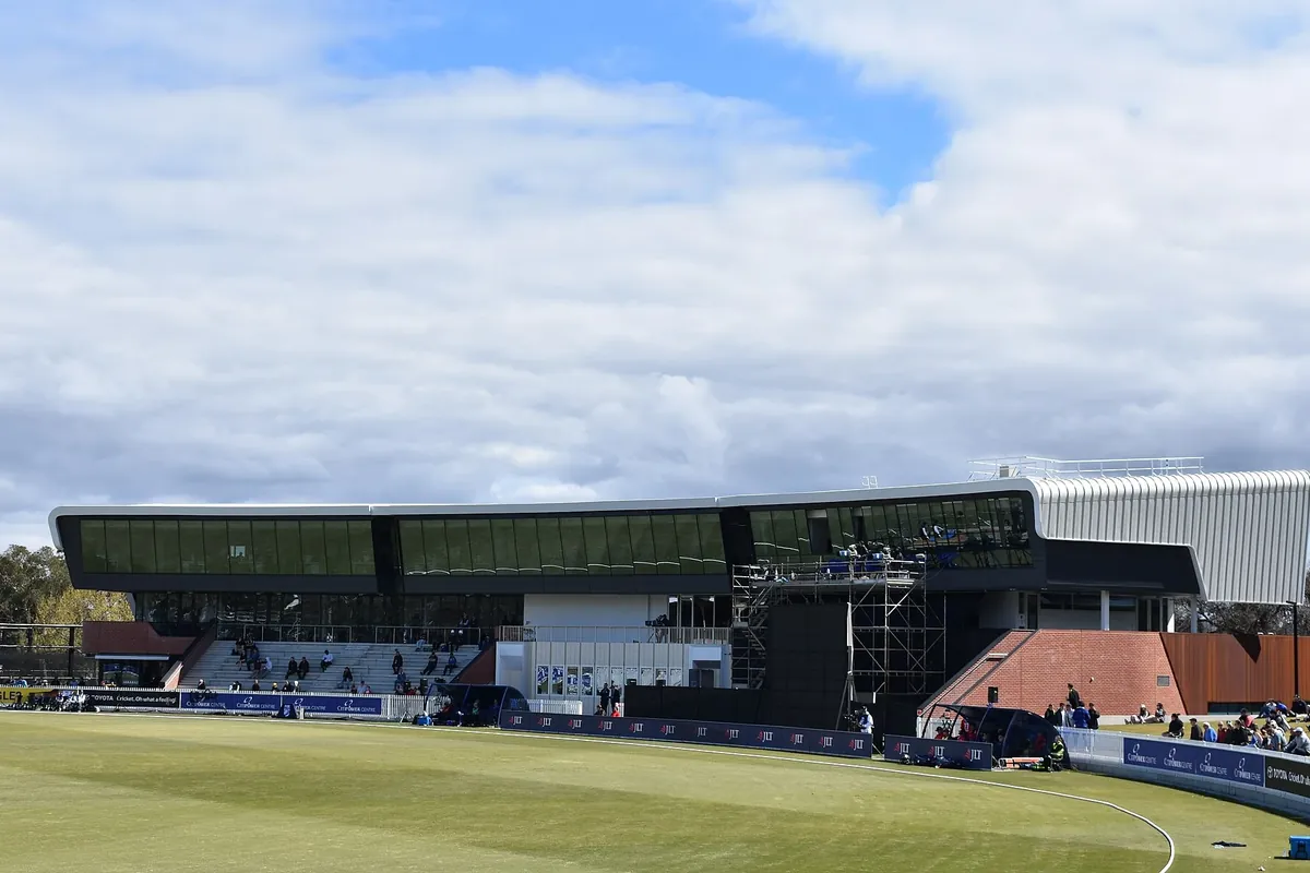 Junction Oval in Melbourne, venue of the WBBL|12 opening double-header