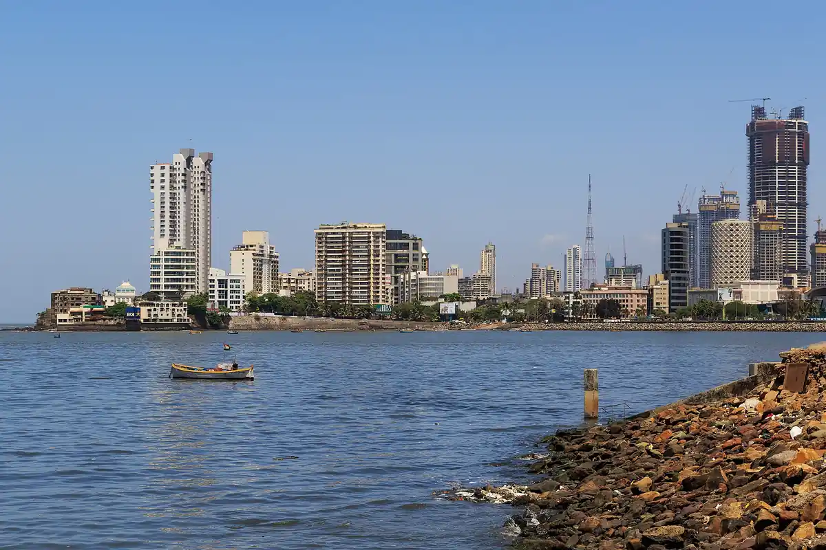 The Mumbai skyline