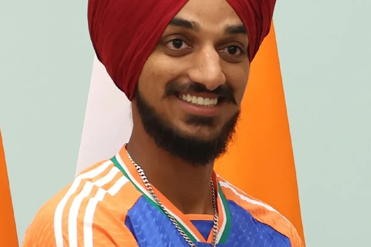 Arshdeep Singh in India's T20 World Cup jersey