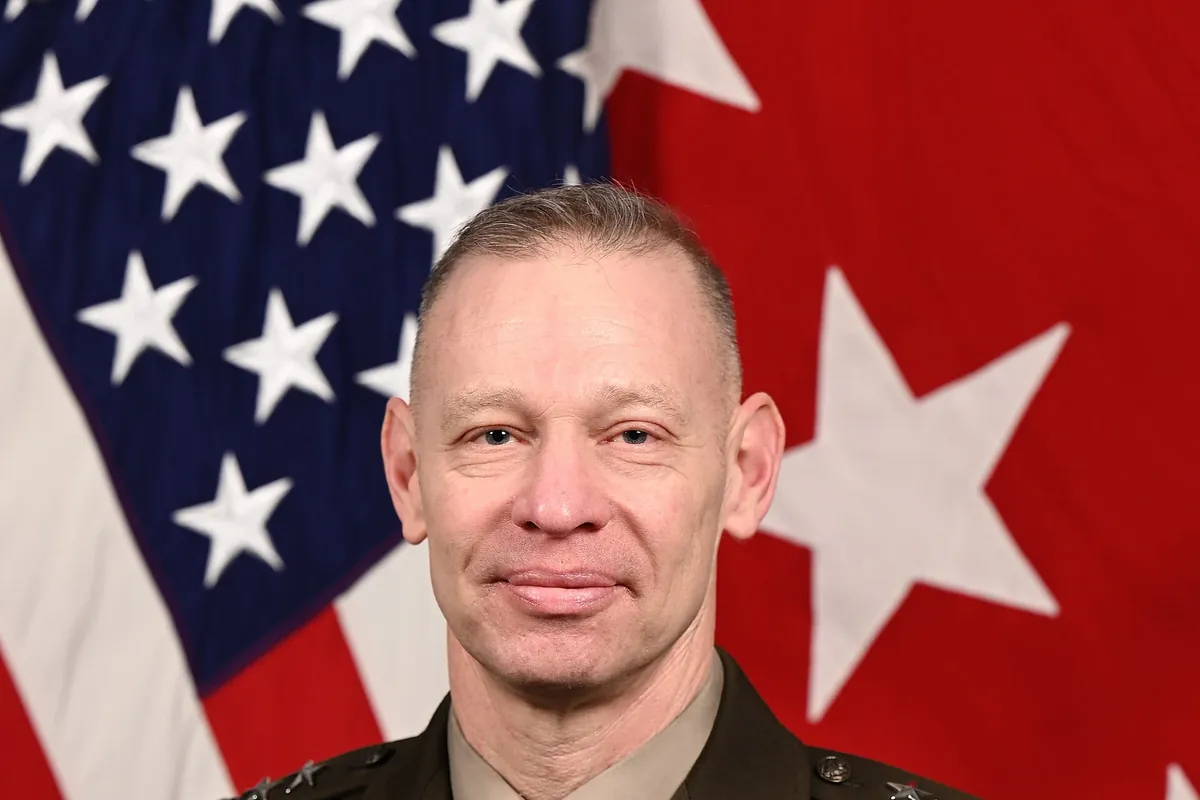 Lieutenant General Brett Sylvia, the fired J5 director (US Army photo)