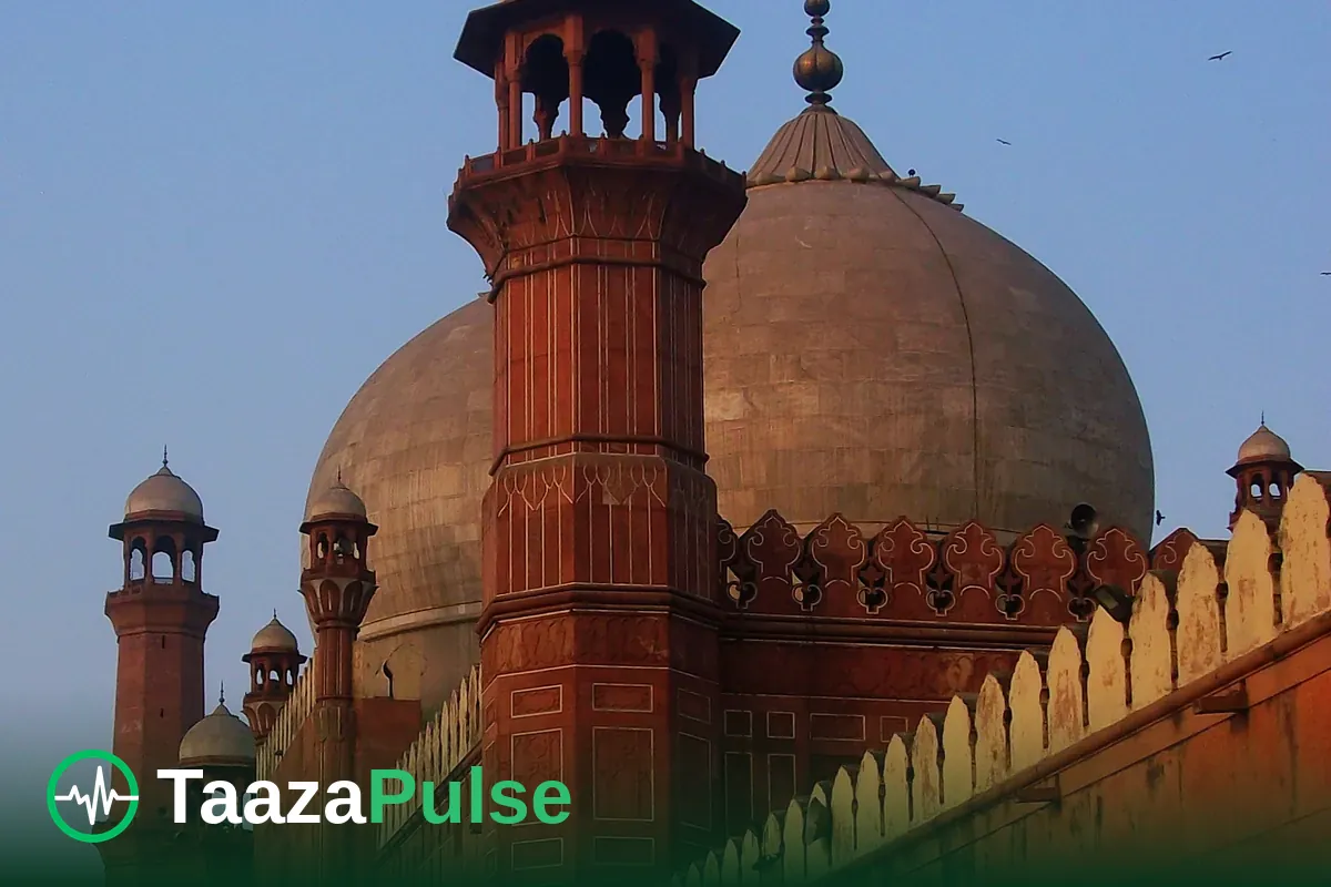 The Badshahi Mosque in Lahore