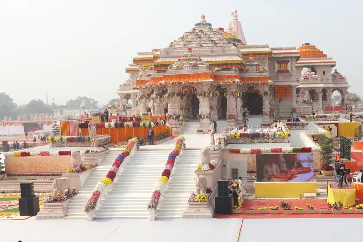 The Shri Ram Janmbhoomi Mandir in Ayodhya (photo: Wikimedia Commons)