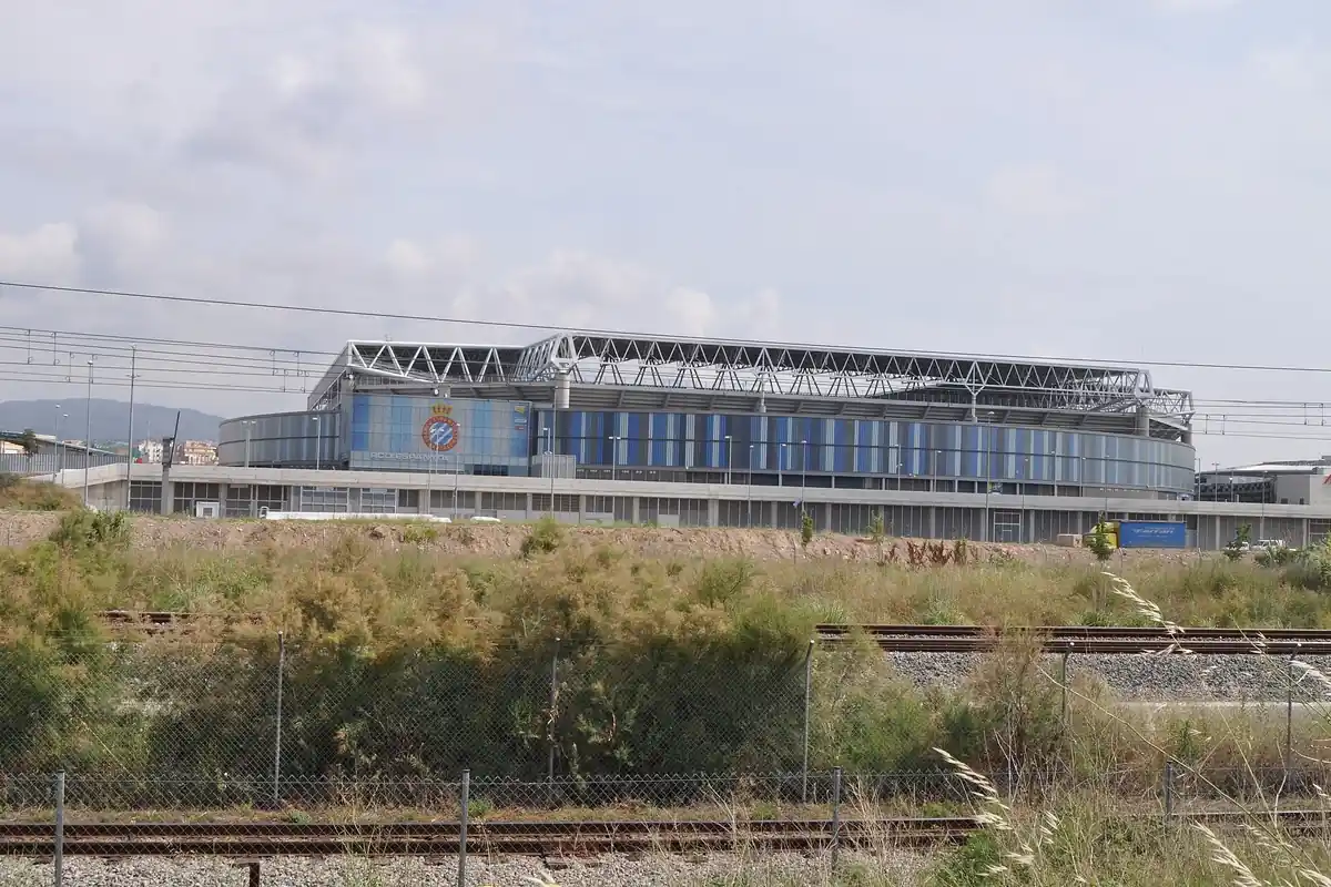 The RCDE Stadium, home of Espanyol, in a file photo
