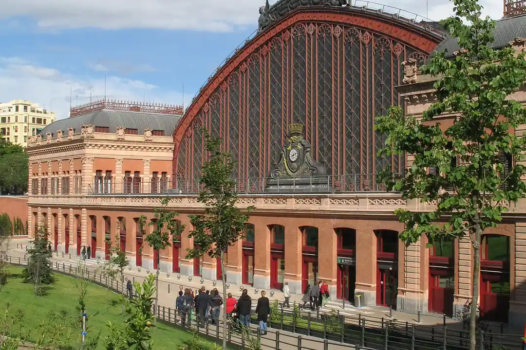 Madrid Atocha station facade