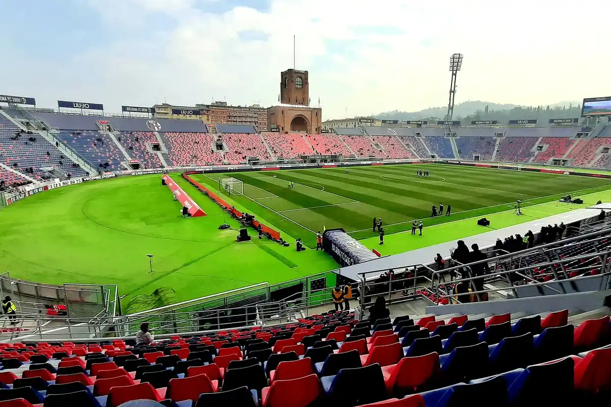 The Stadio Renato Dall'Ara in Bologna in a file photo