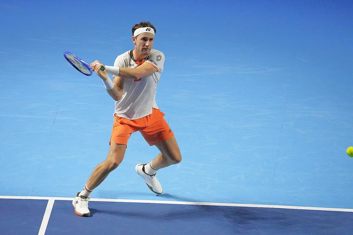 The centre court at the Swiss Indoors in Basel in a file photo
