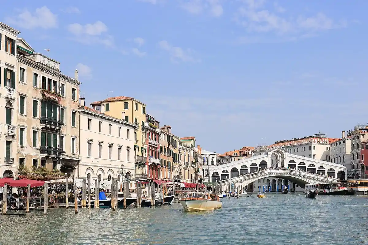 The Grand Canal in Venice