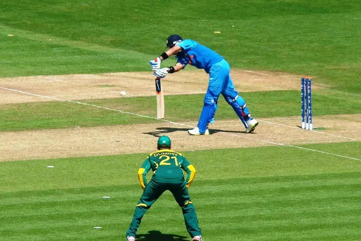 Virat Kohli batting for India